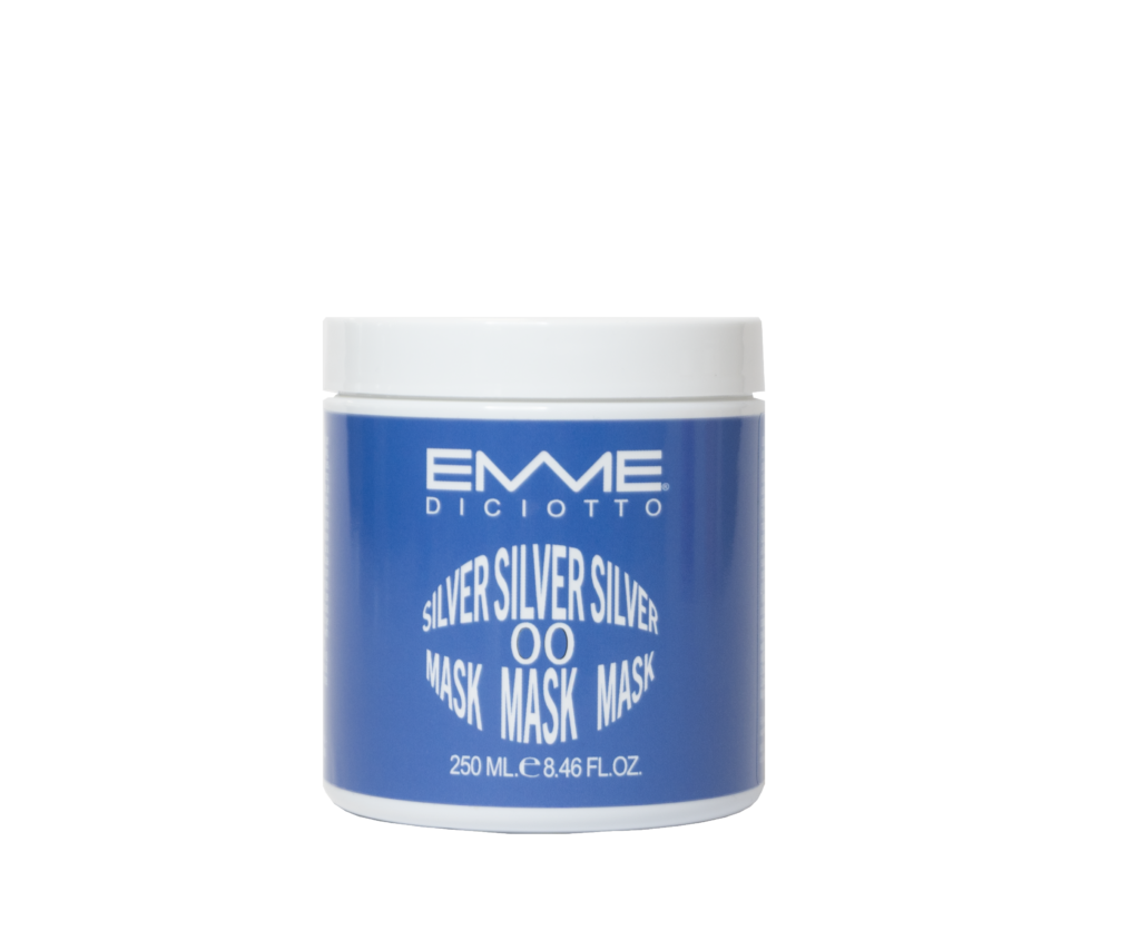 Emmediciotto 00 Silver Shampoo 1000 Ml – Für Blonde, Graue & Weiße Haare, Neutralisiert Gelbstiche